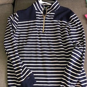 IZOD Blue half zip hoodie